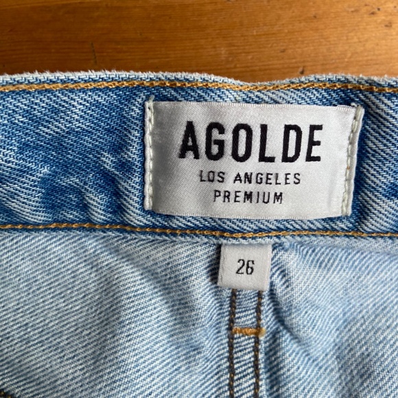 Agolde Parker jean short - Picture 7 of 7